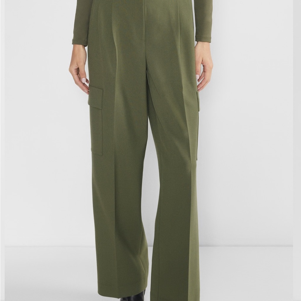 Babaton Spotlight Cargo Pants in Heather Light Grey
